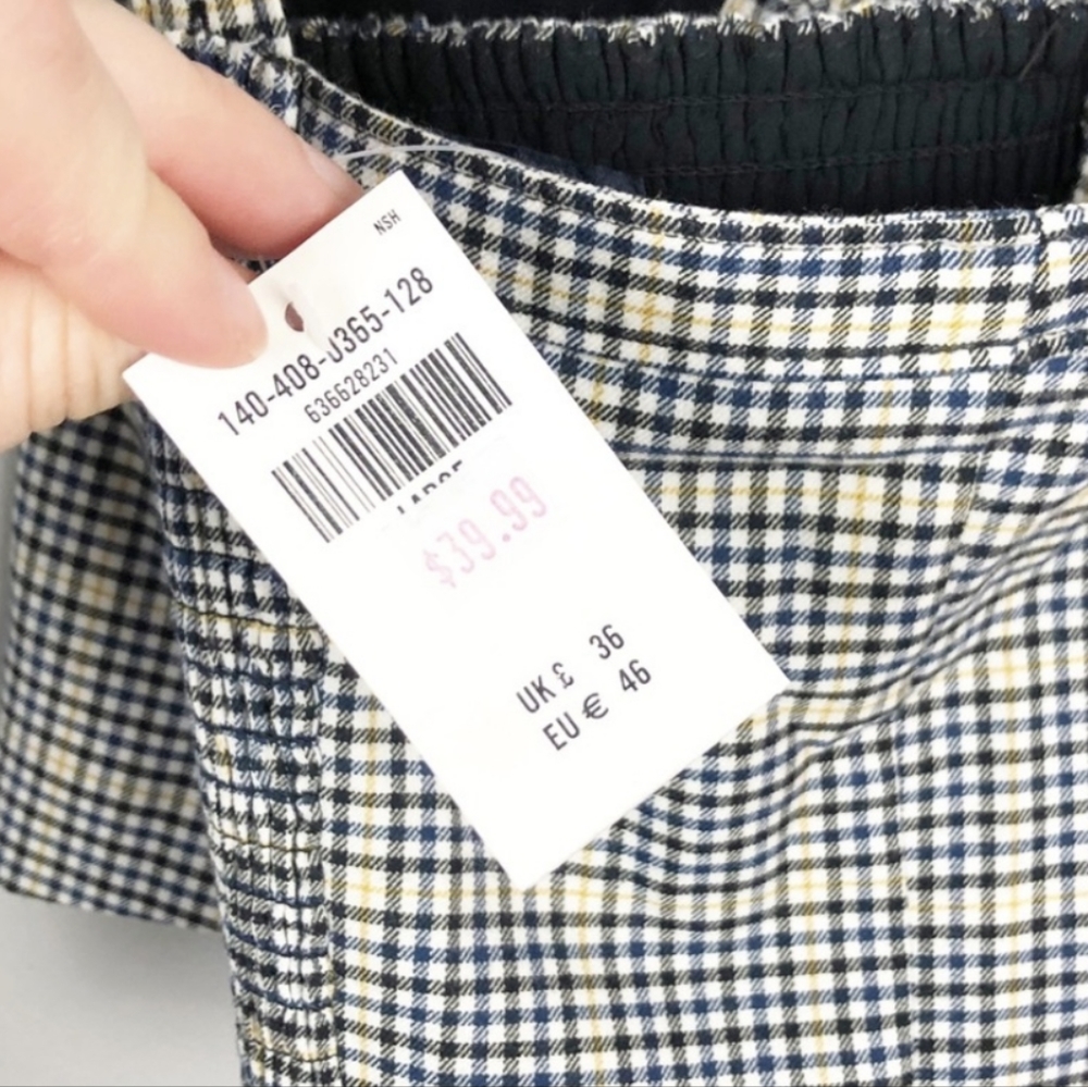 NWT Abercrombie Button Crop Top - Picture 6 of 6